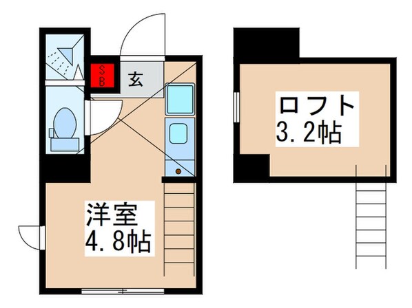 ハーモニーテラス曳舟の物件間取画像